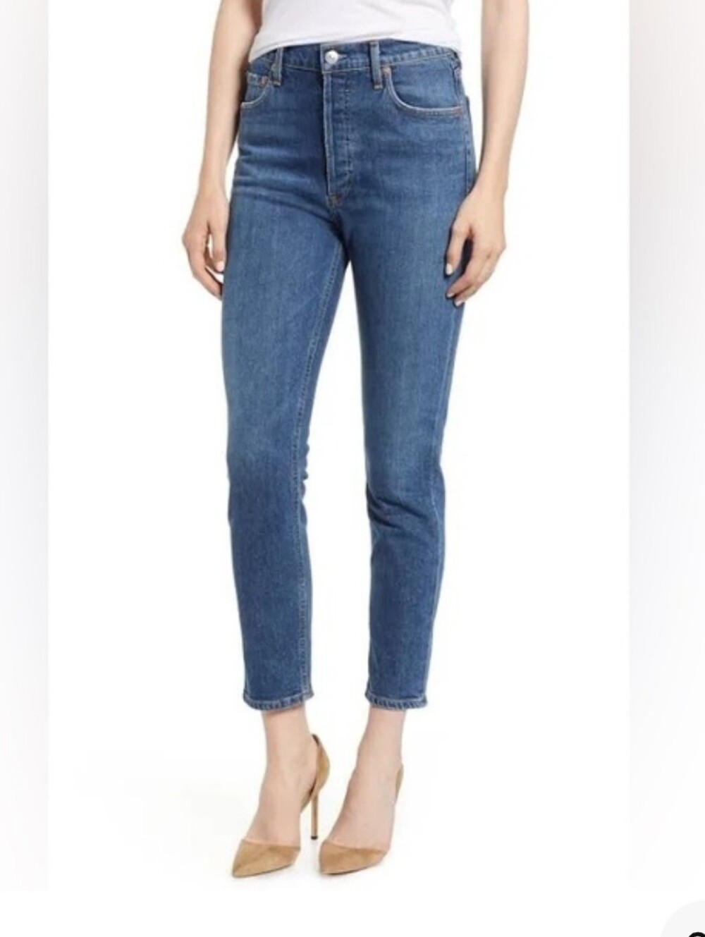 Agolde Jeans Women's 27 Nico Button Fly
